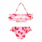 Girls Pink & Red Heart Bikini, 1, hi-res