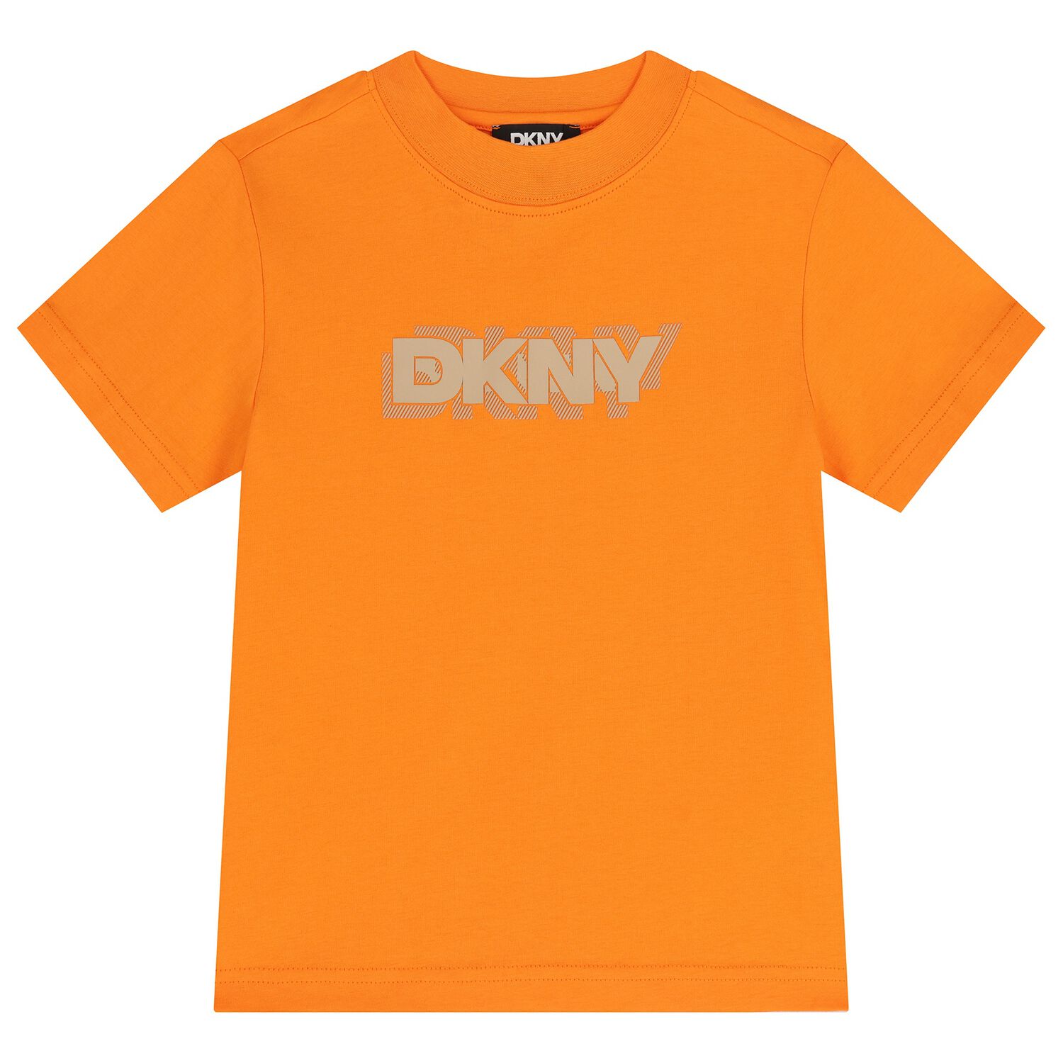 Boys Orange Logo T-Shirt, 1, hi-res