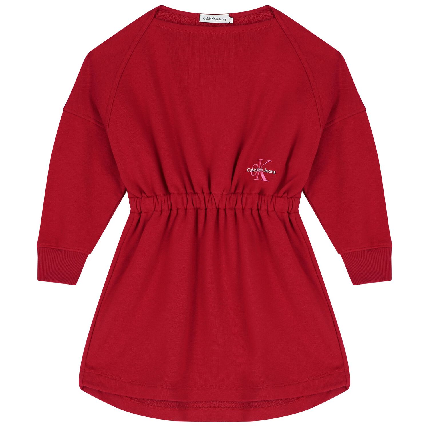 Girls Red Logo Dress, 1, hi-res image number null