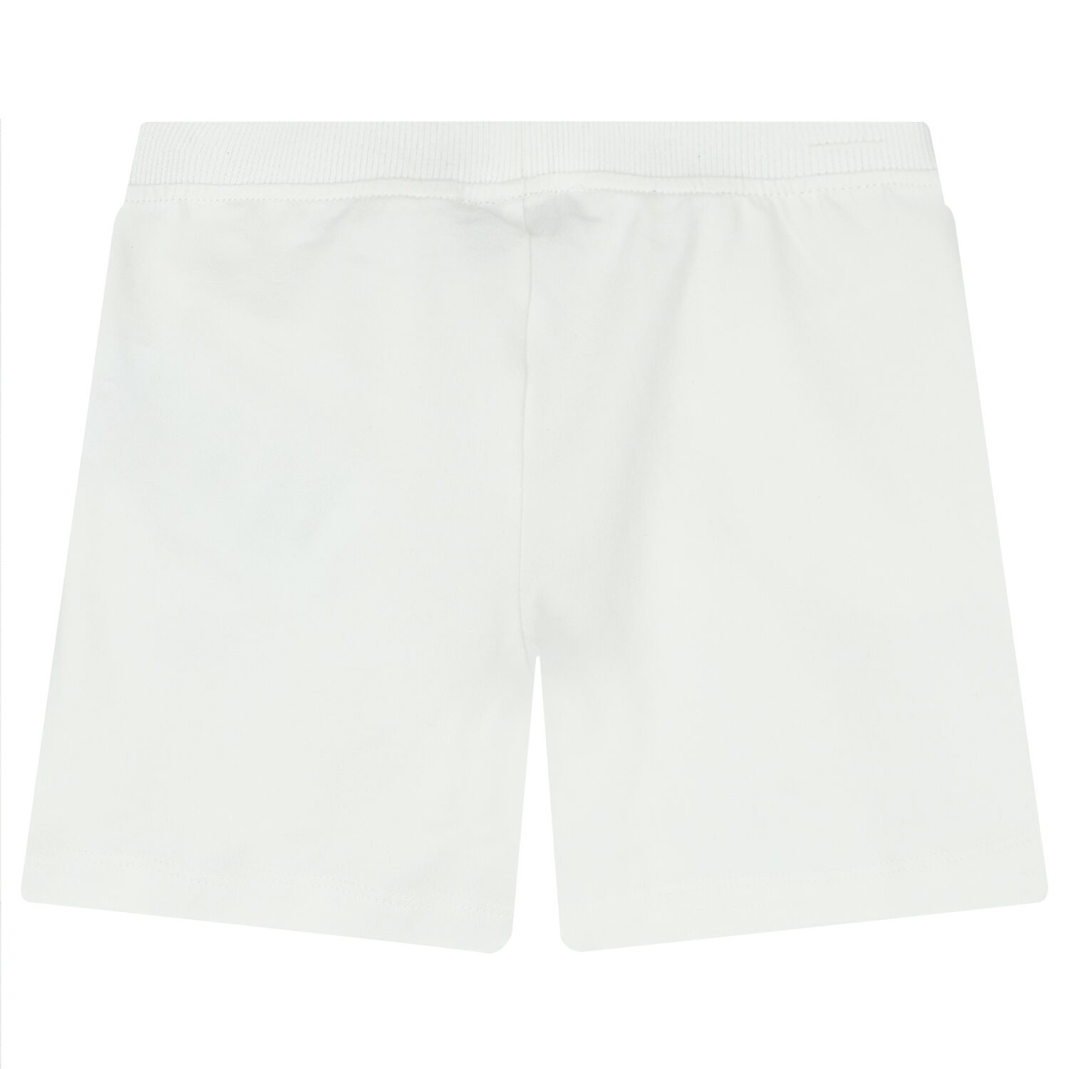 White Logo Shorts, 1, hi-res