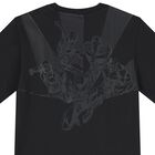 Boys Black Logo Marvel T-Shirt, 1, hi-res