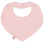 Baby Girls Pink & Beige Waterproof Bib Set ( 2-Pack ), 1, hi-res