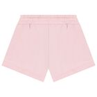 Girls Pink Logo Shorts, 3, hi-res
