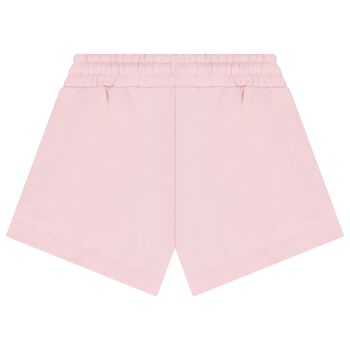 Girls Pink Logo Shorts