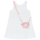 فستان بطبعة باللون الأبيض, 1, hi-res