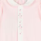 Baby Girls Pink Floral Babygrow Set, 1, hi-res