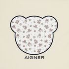 مدس بطبعة تيدى باللون الأبيض والبيج, 1, hi-res