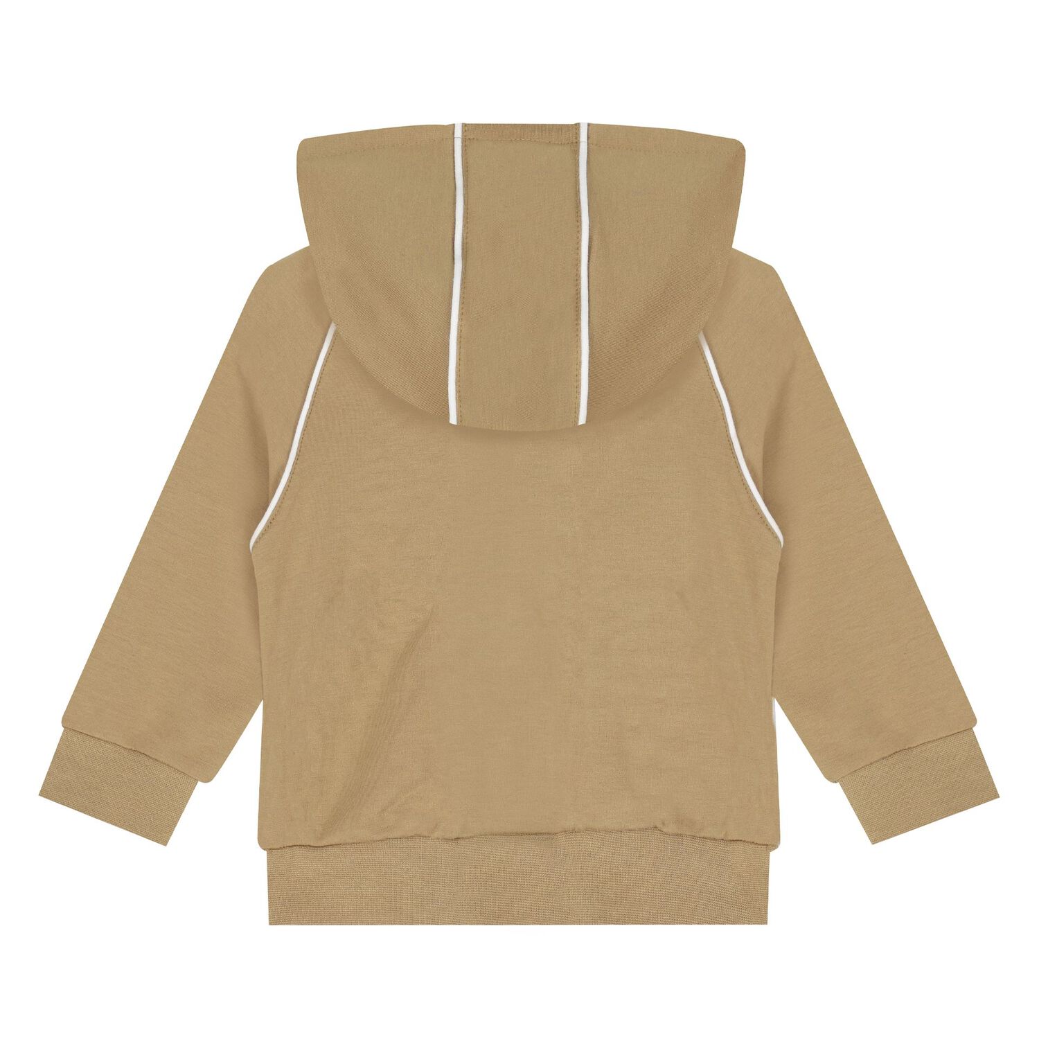 Younger Boys Beige Logo Tracksuit, 1, hi-res image number null