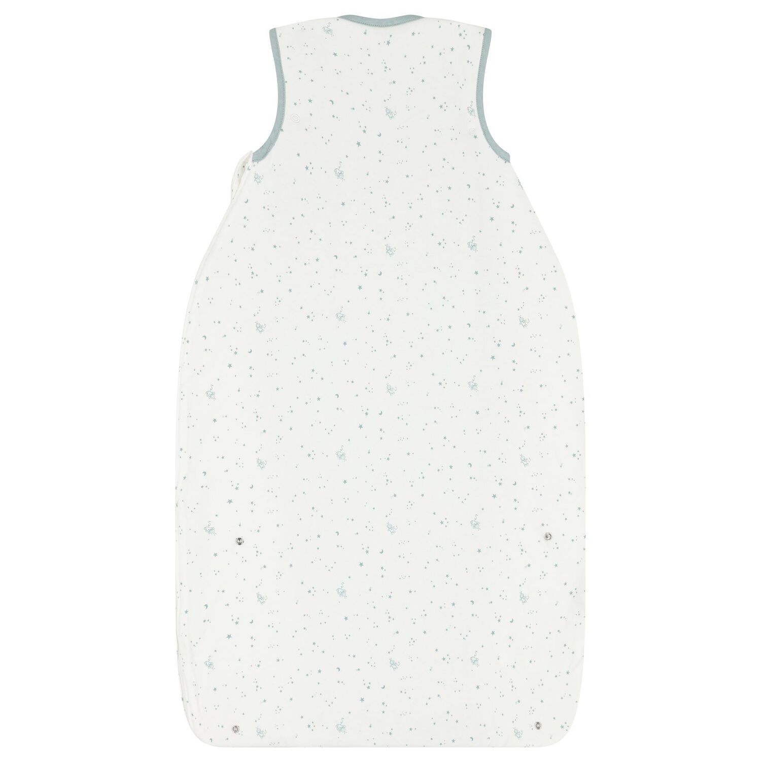 Baby Boys White & Green Aerotemp Sleeping Bag, 1, hi-res