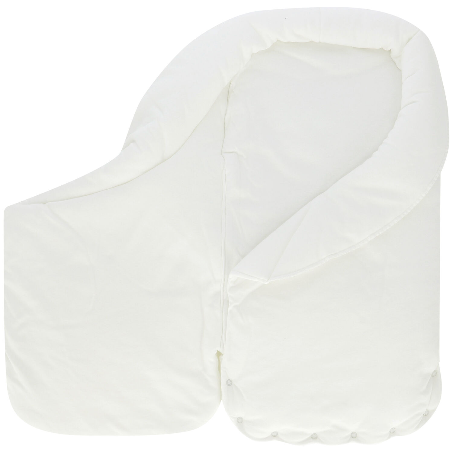 Girls Ivory Flower Baby Nest, 2, hi-res