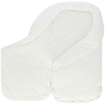 Girls Ivory Flower Baby Nest