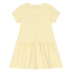 Younger Girls Yellow Logo Dress, 2, hi-res