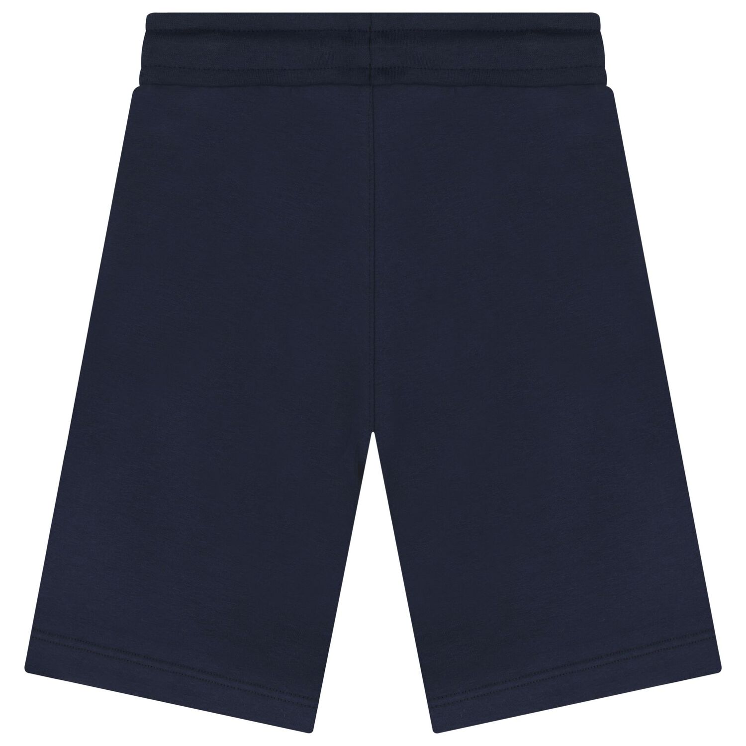 Boys Navy Blue Logo Shorts, 2, hi-res