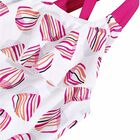 Girls White & Pink Swimsuit, 1, hi-res