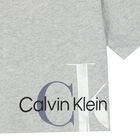 Girls Grey Logo T-Shirt, 1, hi-res