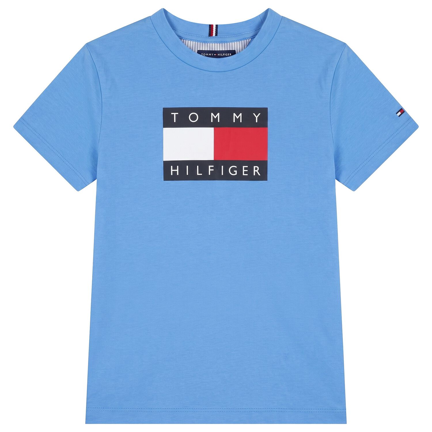 Boys Blue Logo T-Shirt, 6, hi-res