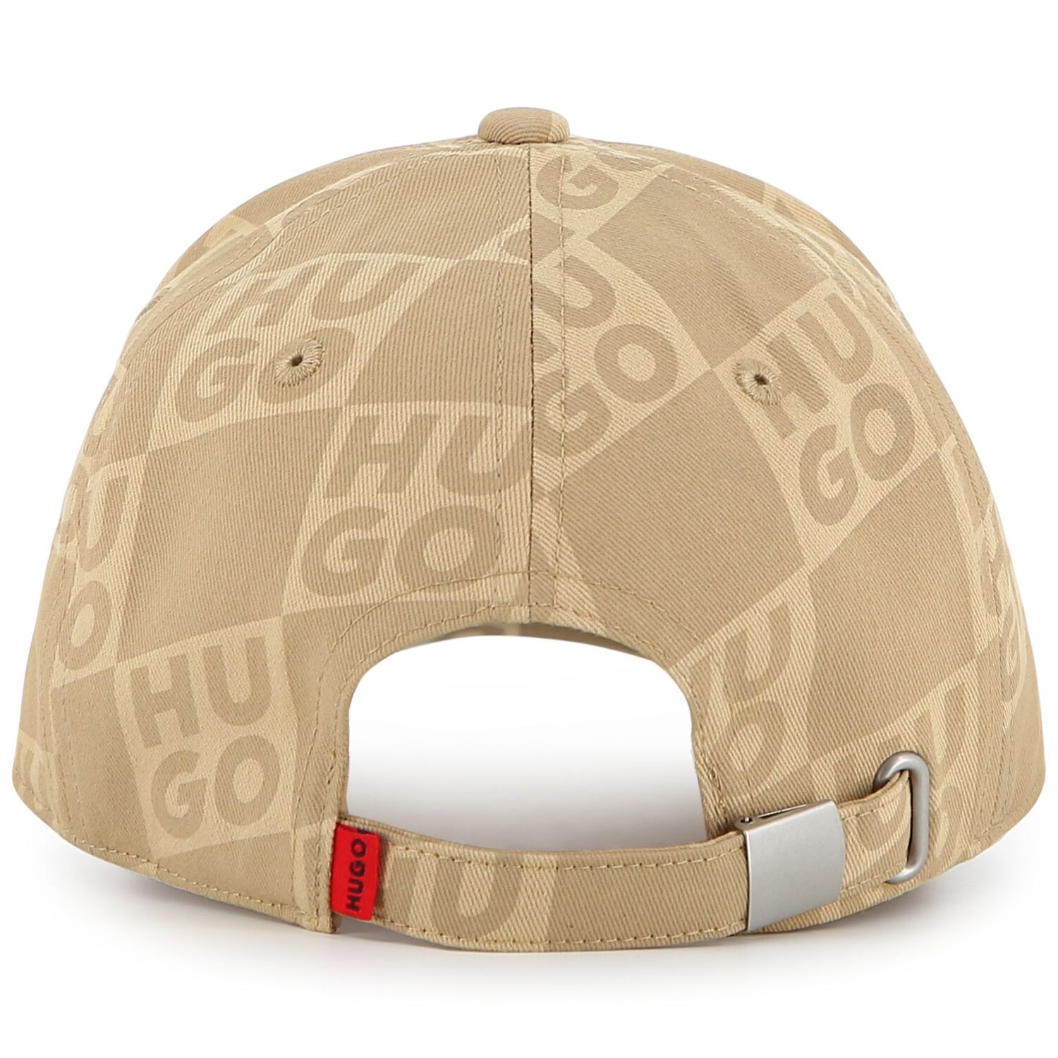 Boys Beige Logo Cap, 1, hi-res