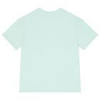 تي شيرت بشعار  سلحفاة باللون خضراء للأولاد, 1, hi-res