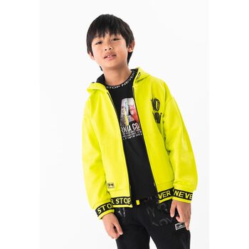 Boys Black Long Sleeve Top