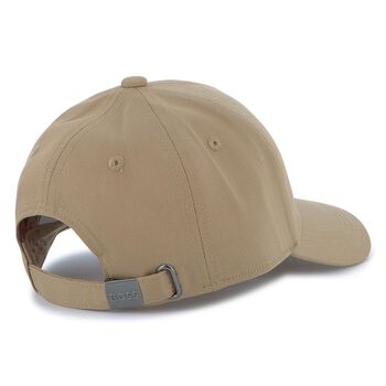 Boys Beige Logo Cap