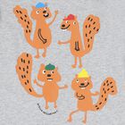 بلوزة سنجاب رمادية بأكمام طويلة للأولاد, 1, hi-res