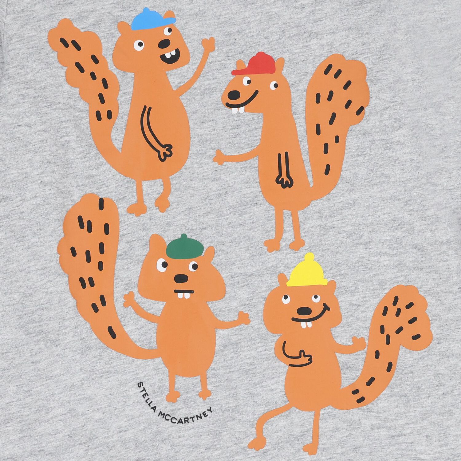 بلوزة سنجاب رمادية بأكمام طويلة للأولاد, 1, hi-res