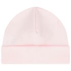 Baby Girls Pink Floral Blanket Set, 1, hi-res