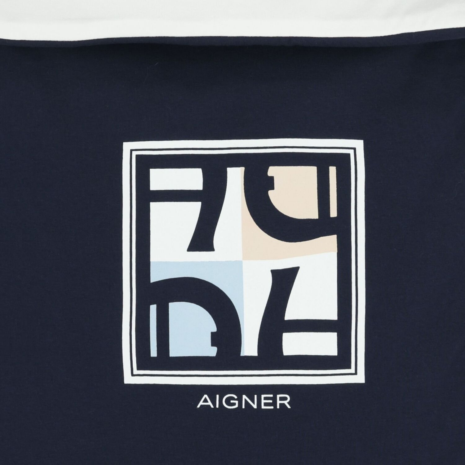 Baby Boys Navy Blue Logo Nest , 2, hi-res