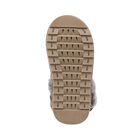 حذاء بنات من الجلد باللون الذهبي , 2, hi-res