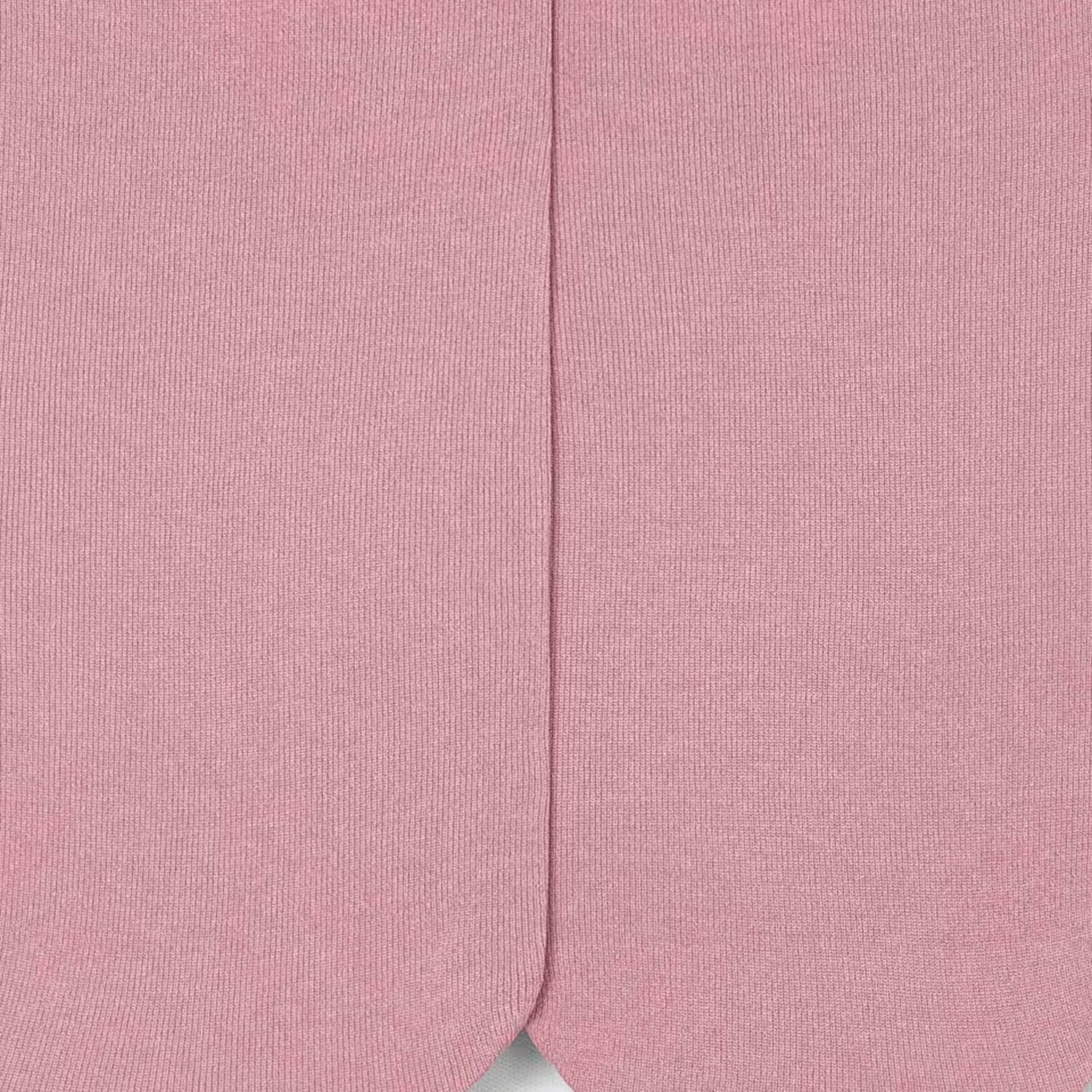 Girls Pink Knitted Tights, 1, hi-res