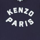 تي شيرت بالشعار باللون الكحلي, 2, hi-res