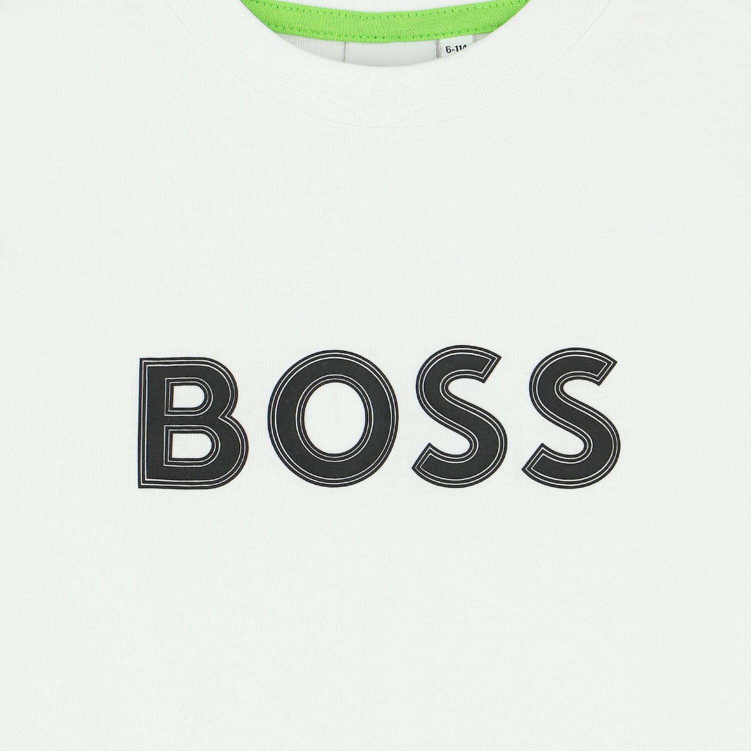 Boys White Logo T-Shirt, 2, hi-res