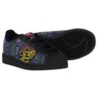 Black Superstar Trainers, 1, hi-res