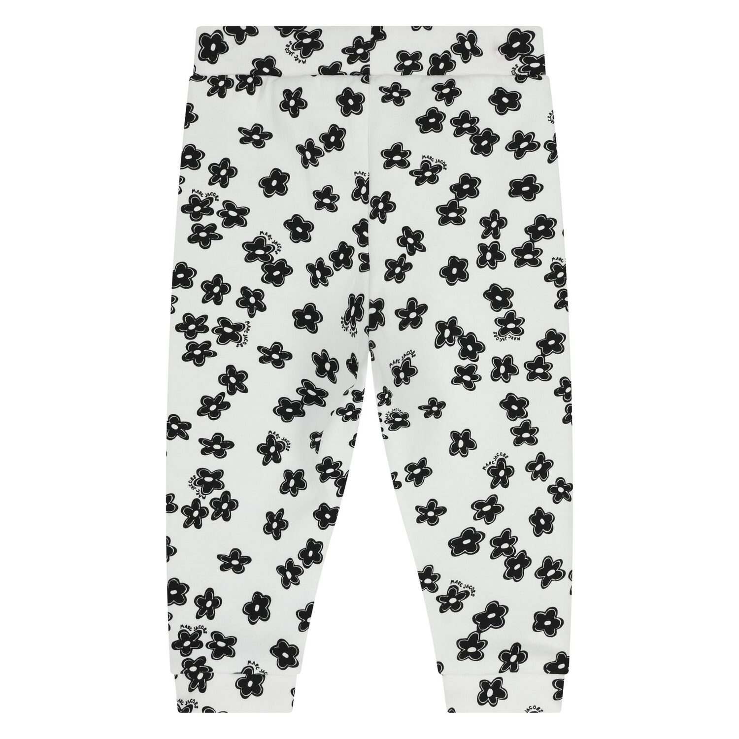Younger Girls Pink & White Flower Leggings Set, 1, hi-res