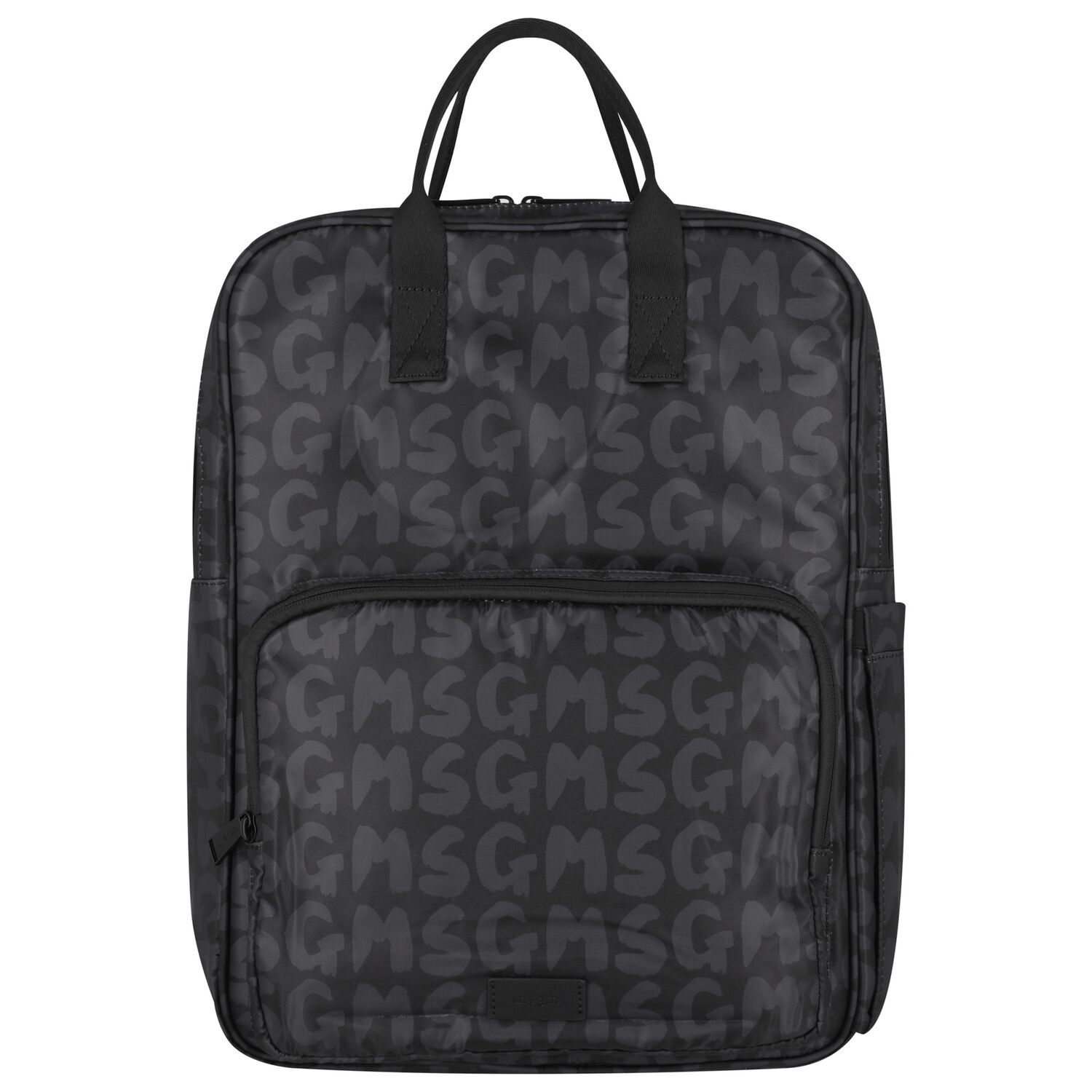 Girls Black Logo Backpack, 1, hi-res image number null