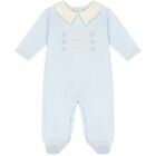Baby Boys Blue & Ivory Babygrow Gift Set, 1, hi-res