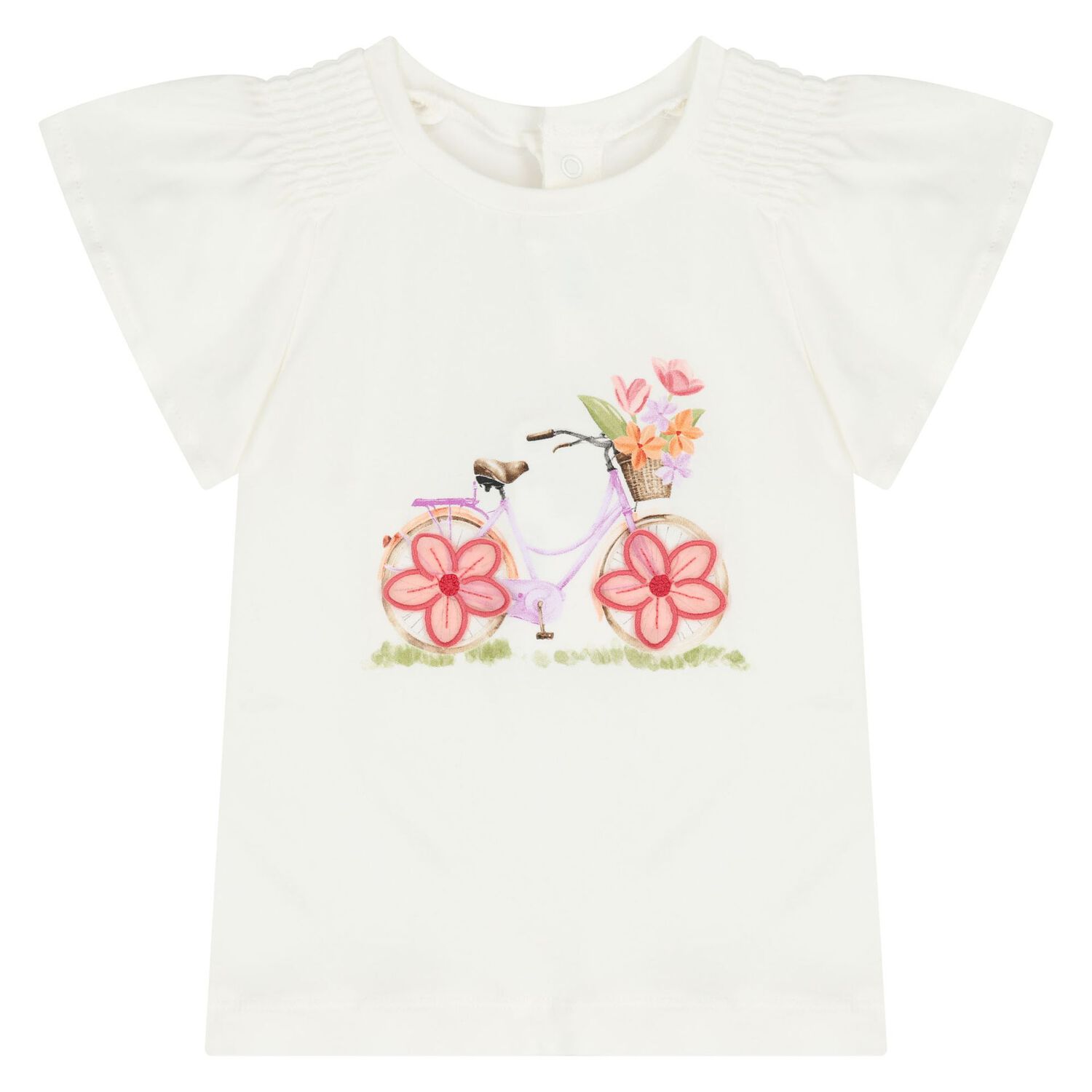 طقم ليجنز بنقشة زهور باللون العاجي والوردي, 1, hi-res