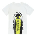 Boys White Skate T-Shirt, 1, hi-res