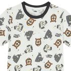 Boys White & Grey Shorts Set, 1, hi-res