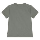 Younger Boys Green Logo T-Shirt, 2, hi-res