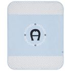 بطانية زرقاء بشعار للأولاد الصغار, 2, hi-res