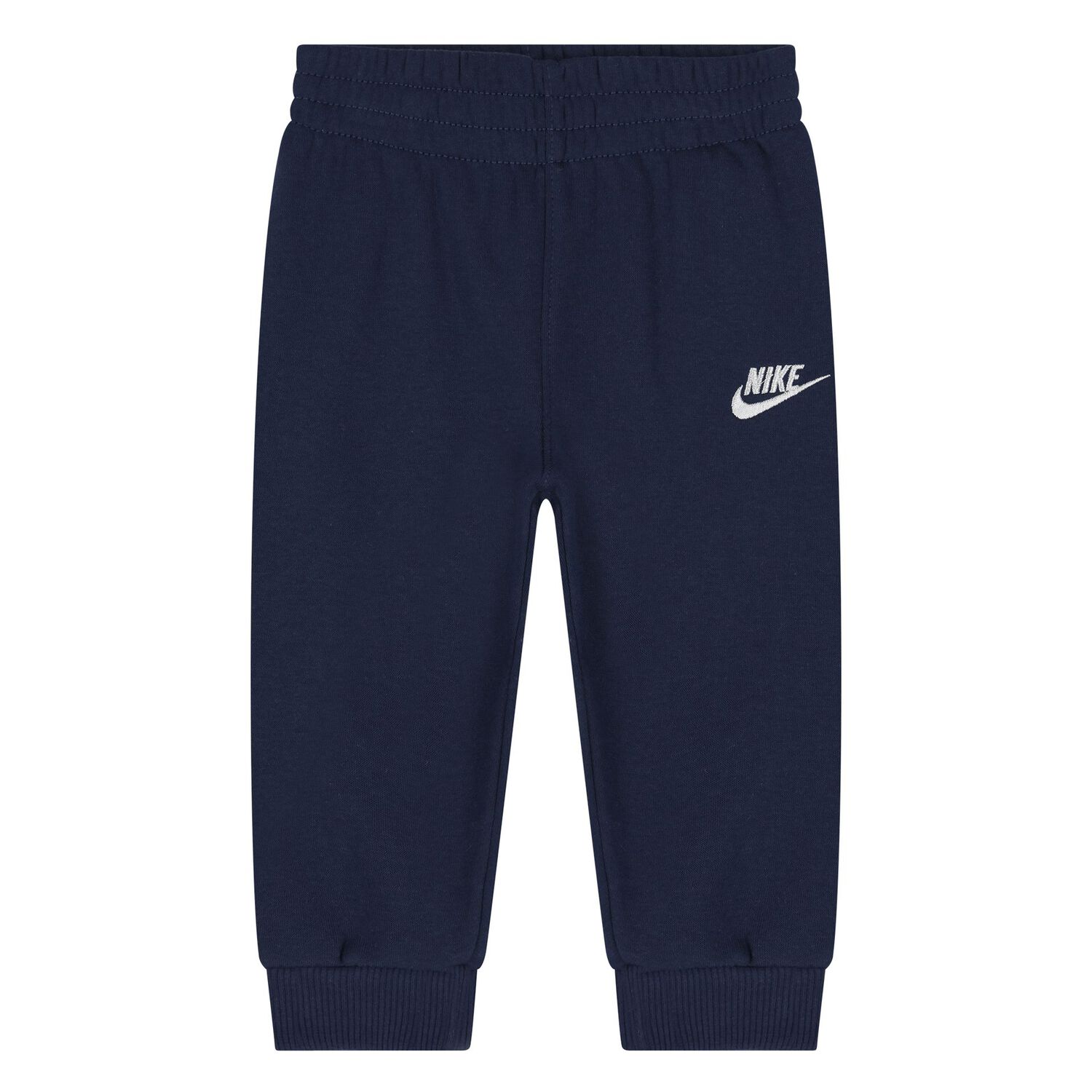 Younger Boys Blue & Navy Blue Logo Tracksuit, 1, hi-res