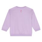 طقم ليجينز للبنات بالشعار بطبعه ديزنى باللون الارجوانى, 1, hi-res