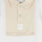 Baby Boys White & Beige Logo Babygrow, 2, hi-res
