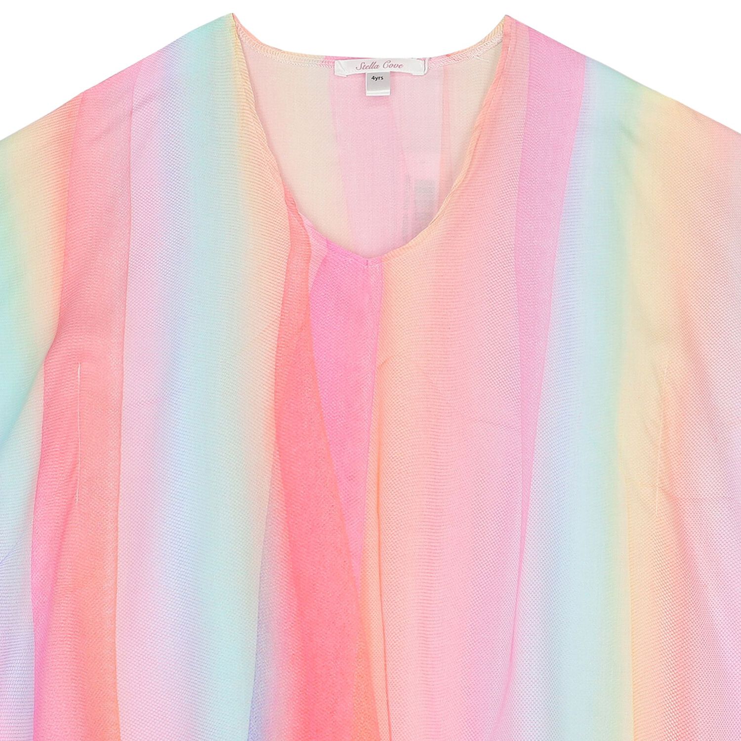 Girls Multi-Colorued Beach Kaftan, 1, hi-res image number null