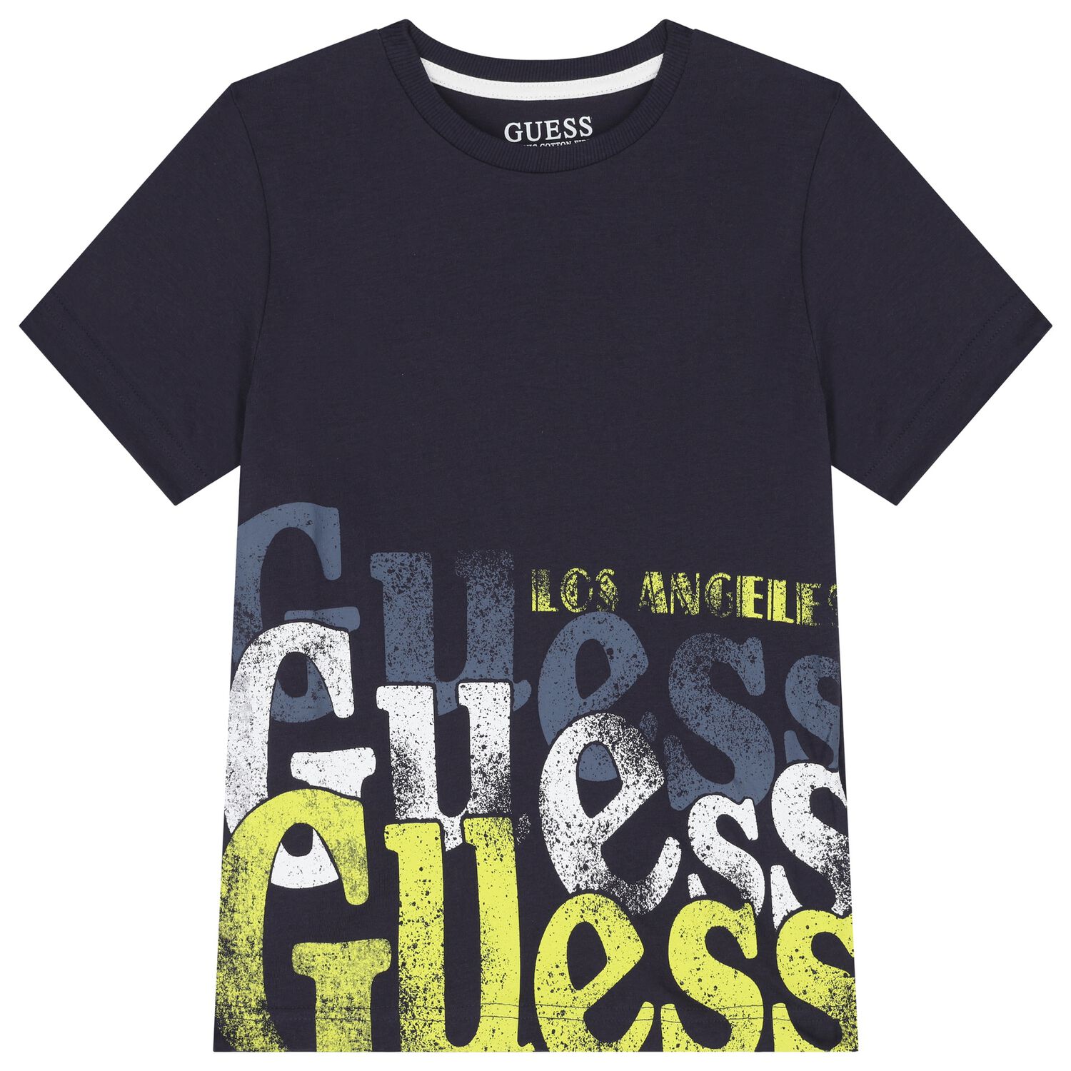 Boys Navy Blue Logo T-Shirt, 2, hi-res