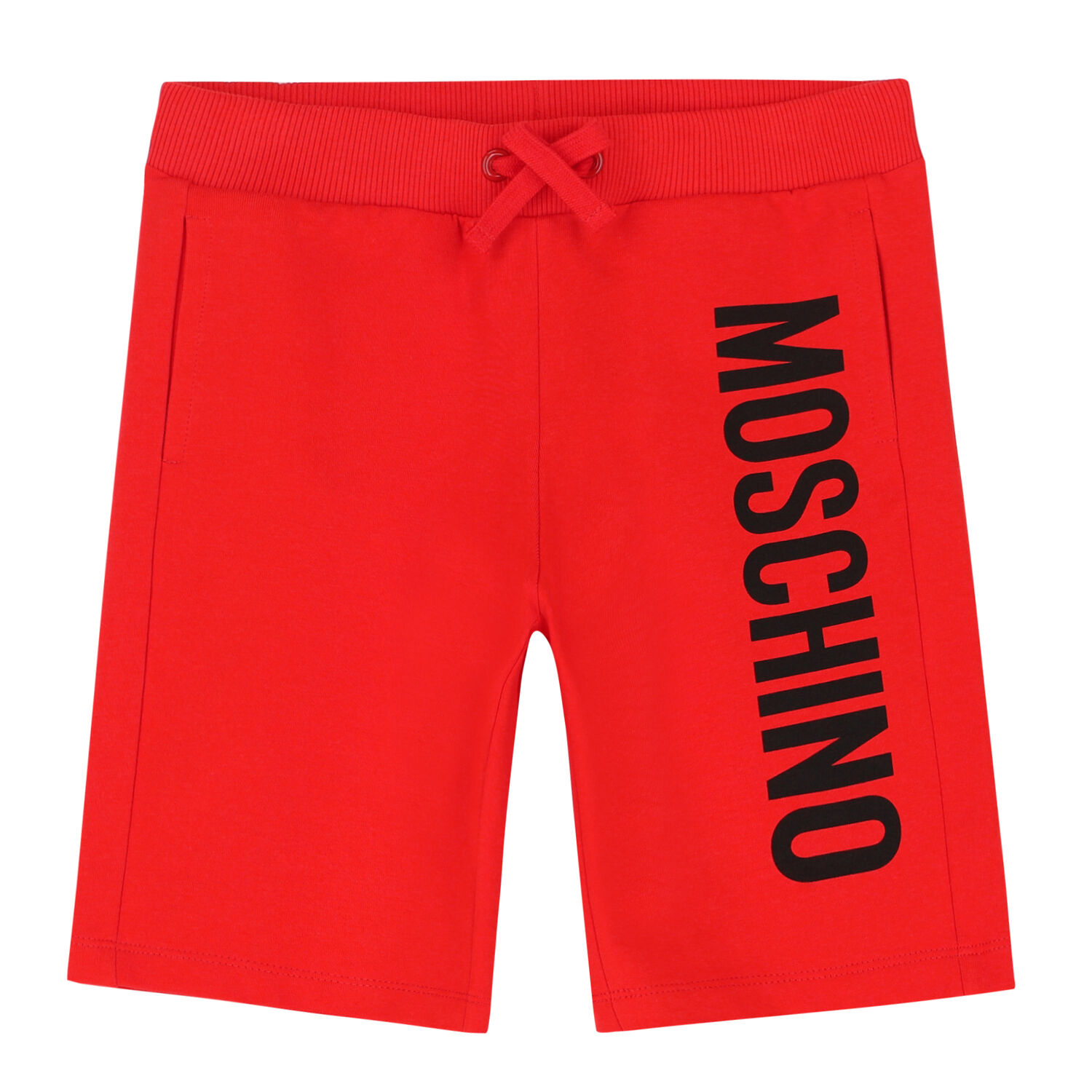 Boys Red Logo Shorts, 1, hi-res