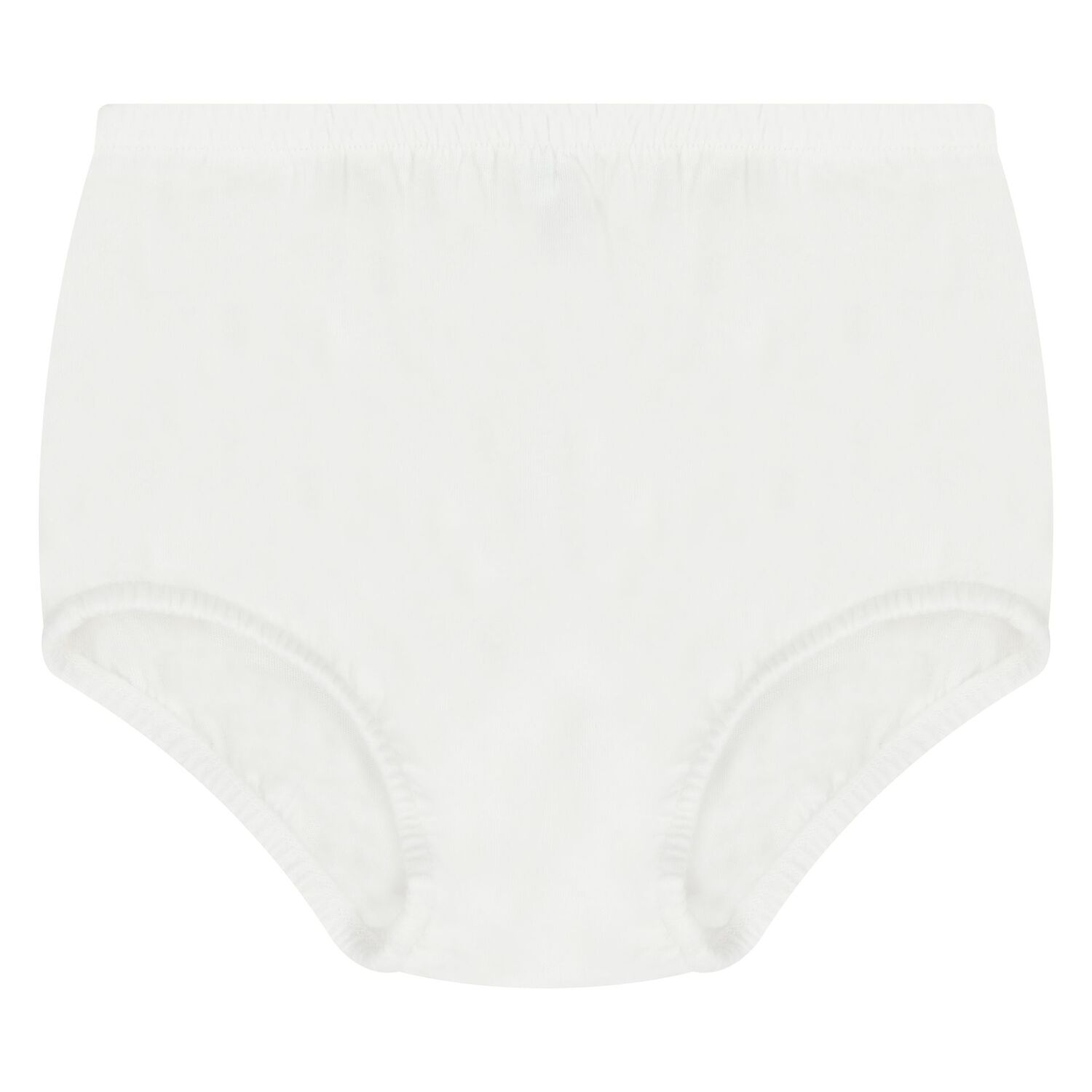 طقم فستان أبيض للبنات بتصميم دب بولو أبيض, 1, hi-res