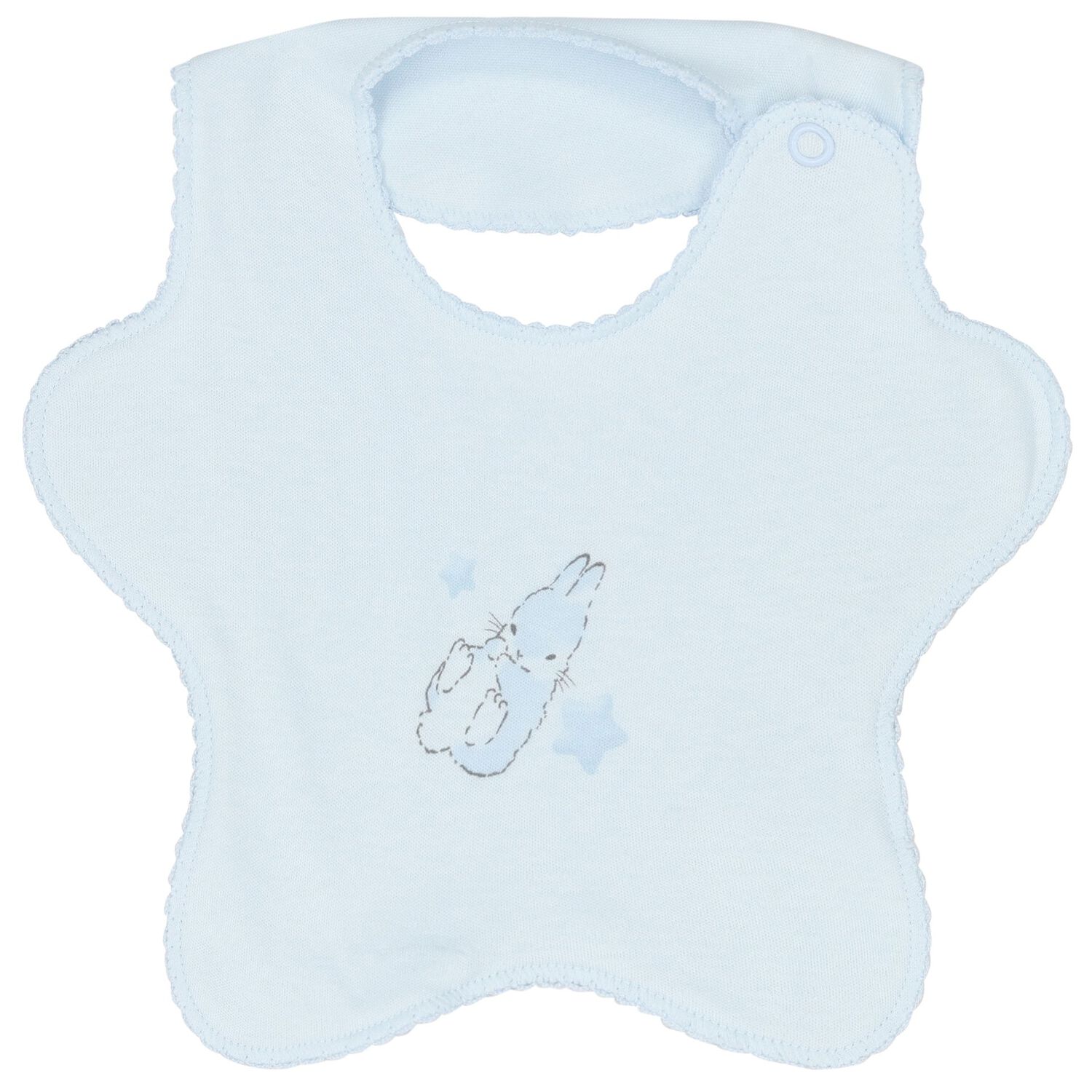 Baby Boys Blue Bunny Babygrow Gift Set, 1, hi-res