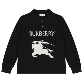 Boys Black Knight Polo Shirt